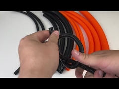 Araba Araç Esnek Yağa Dayanıklı Aşınma Oluklu Boru Otomobil Kablo Demeti