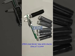 Hava Duruma Direnci EPDM Telekom endüstrisinde kablo mühürleme ve koruma için soğuk küçültme tüpü