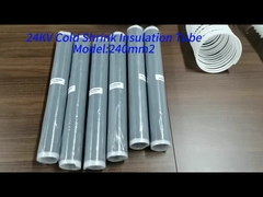 Tek ve 3 çekirdekli orta gerilimli polimerik kablolar için profesyonel sınıflı siyah soğuk küçültme eklemleri