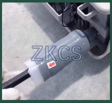 Silikon soğuk küçültme tüpü Dış kablo ve bağlantı koruması için otomatik mühürleme