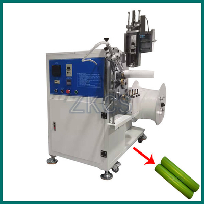 15 - 150mm Tüp Sıcak Hava Otomatik çekirdek bant sarma makinesi Plastik Spiral sarma makinesi