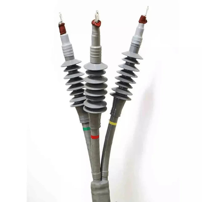 Üç çekirdekli soğuk küçültme iç terminal kitleri 11KV'den 24KV'ye kadar voltajları kapsar