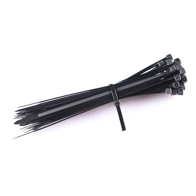 3.6 X 100mm Siyah Beyaz Çok Renkli Kullanarak Dayanıklı Zip Kendinden Kilitlemeli Naylon Kablo Bağları