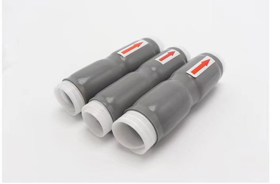 Açık Gri Silikon Shrink Tüp İyi Mekanik İzolasyon 2.0mm Kalınlık