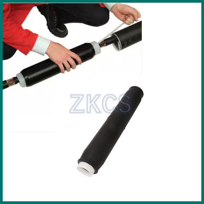 MV 36KV 240-400mm2 polimerik yalıtımlı kablolar için düz soğuk küçültme kablo bağlama