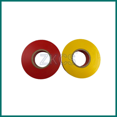 19mm*0.13mm*10m PVC elektrik yalıtım bantı renk kodlaması için,silim yalıtımının alev geriletici
