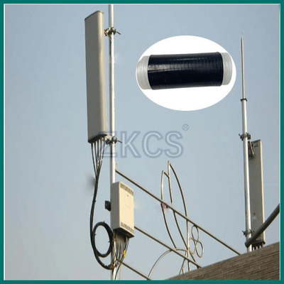 Antenler ve besleyici bağlantı sistemi için su geçirmez silikon soğuk küçülme tüpü
